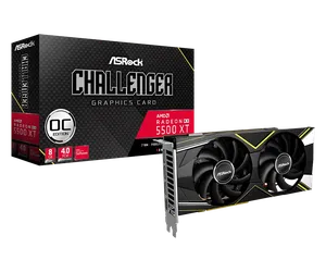 ASRock AMD Radeon RX 5500 XT Challenger D 8G OC